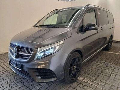 Gebraucht Mercedes V250 AMG line 190 PS (139 kW) 2022 Lackfarbe selenitgrau metallic Van / Kleinbus