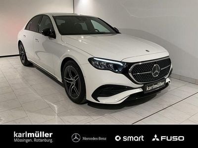 Gebraucht Mercedes E200 AMG 204 PS (150 kW) 2024 Unilack polarweiß Limousine