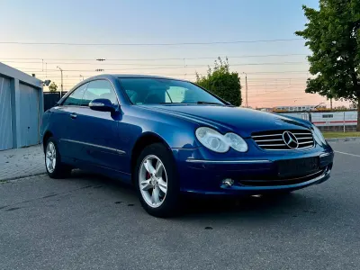 Gebraucht Mercedes CLK200 163 PS (119 kW) 2005 Blau Coupé