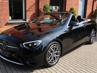 Schwarz Gebraucht 2023 Mercedes E220 AMG line Cabrio | 54.700 €