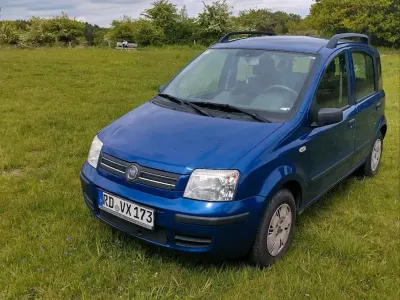 Używany Fiat Panda 60 KM (44 kW) 2008 Niebieski Hatchback