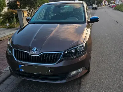 Gebraucht Skoda Fabia 90 PS (66 kW) 2015 Braun Limousine