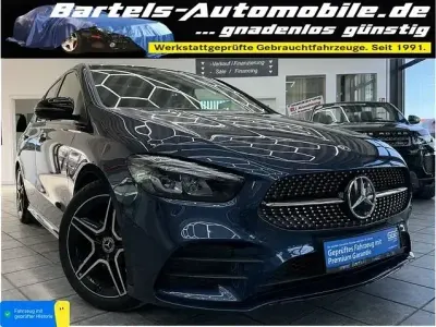 Gebraucht Mercedes B180 AMG line 136 PS (100 kW) 2019 Blau Kleinwagen