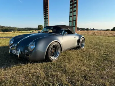 Gebraucht Porsche 356 180 PS (132 kW) 1955 Silber Cabrio