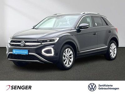 Second-hand VW T-Roc Style 110 CP (80 kW) 2022 Negru SUV
