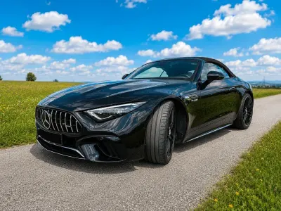 Gebraucht Mercedes SL63 AMG AMG 585 PS (430 kW) 2022 Schwarz Cabrio