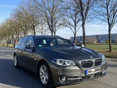 Second-hand BMW 525 Luxury Line 218 CP (160 kW) 2014 Gri Break