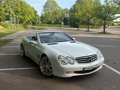 Usata Mercedes SL500 306 CV (225 kW) 2004 Bianco Cabrio