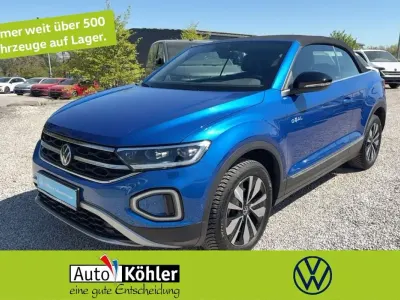 Begagnad VW T-Roc Cabriolet Goal 116 HK (85 kW) 2025 Blå Cab