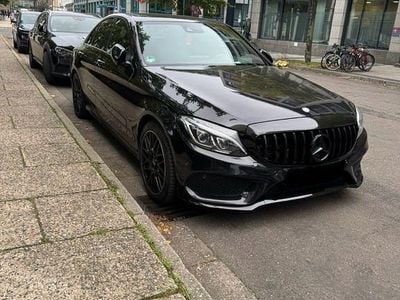 Gebraucht Mercedes C220 AMG line 170 PS (125 kW) 2014 Schwarz Limousine