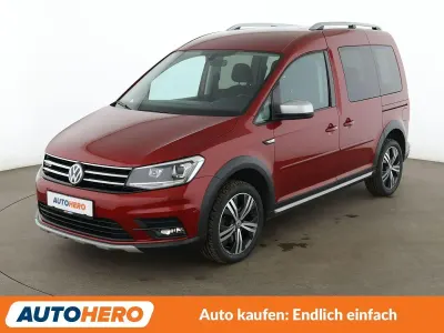 Gebraucht VW Caddy 125 PS (91 kW) 2017 Rot Van / Kleinbus