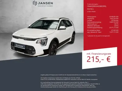 Gebraucht Kia e-Niro Vision 150 kW (204 PS) 2023 Weiß SUV