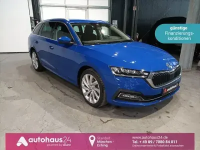 Gebraucht Skoda Octavia Style 204 PS (150 kW) 2021 Blau Kombi