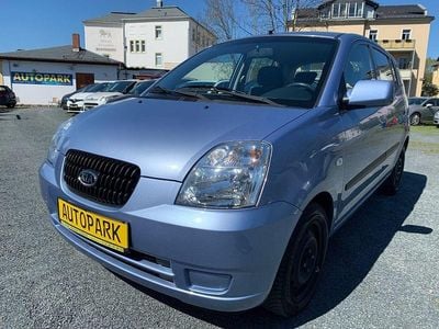 Usata Kia Picanto LX 65 CV (47 kW) 2007 Blu Utilitaria