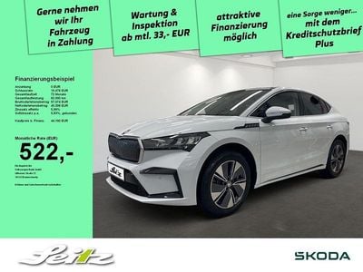 Gebraucht Skoda Enyaq iV ecoSuite 210 kW (286 PS) 2025 Weiß SUV