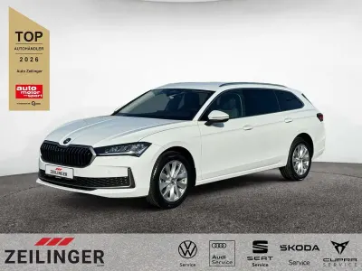 Neu Skoda Superb 150 PS (110 kW) 2026 Purity weiss Kombi