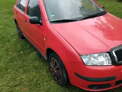 Brugt Skoda Fabia 75 HK (55 kW) 2005 Rød Hatchback