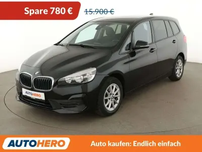 Gebraucht BMW 216 Gran Tourer Advantage 116 PS (85 kW) 2019 Schwarz Van / Kleinbus