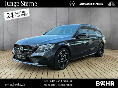 Używany Mercedes C300e AMG 194 KM (142 kW) 2020 Szary Kombi