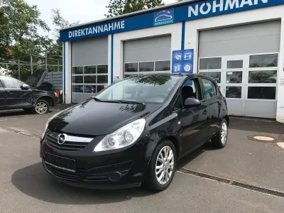 Gebraucht Opel Corsa 90 PS (66 kW) 2009 Schwarz Kleinwagen