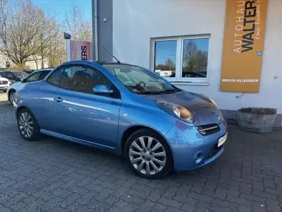 Brugt Nissan Micra C+C Premium Edition 110 HK (80 kW) 2007 Blå Cabriolet
