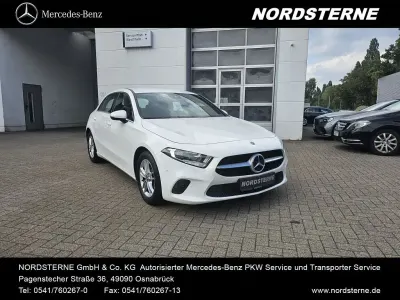 Gebraucht Mercedes A180 136 PS (100 kW) 2019 Polarweiss  unilack Limousine