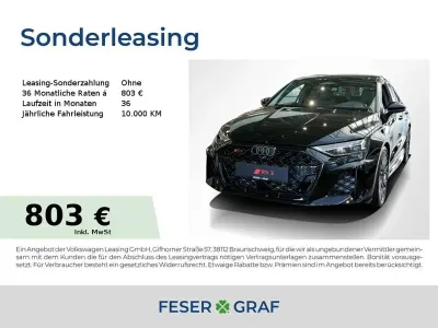 Neu Audi RS3 400 PS (294 kW) 2026 Mythosschwarz metallic Limousine