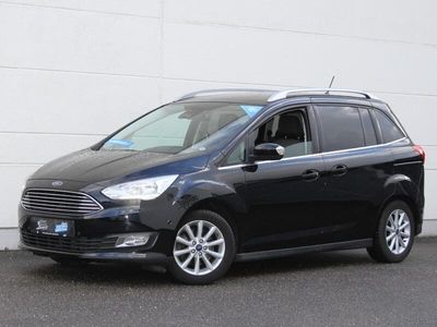 Gebraucht Ford Grand C-Max Titanium 125 PS (91 kW) 2018 Schwarz Van / Kleinbus