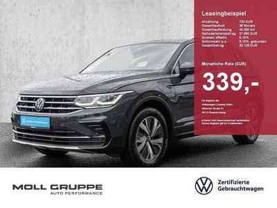 Usata VW Tiguan Elegance 245 CV (180 kW) 2022 Grigio SUV