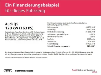 Brugt Audi Q5 Ambiente 163 HK (119 kW) 2021 Grå SUV