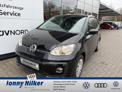 Gebraucht VW up! Move 65 PS (47 kW) 2021 Schwarz Kleinwagen