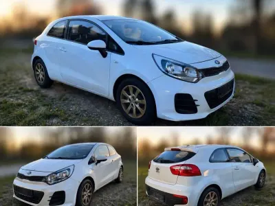 Gebraucht Kia Rio 84 PS (61 kW) 2016 Weiß Kleinwagen