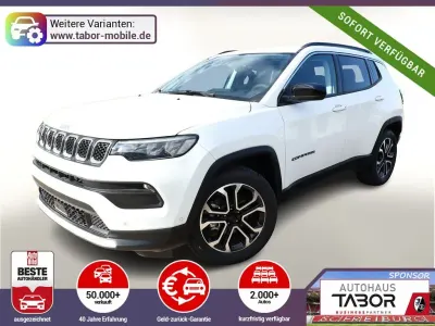 Gebraucht Jeep Compass Limited 131 PS (96 kW) 2022 Weiss SUV