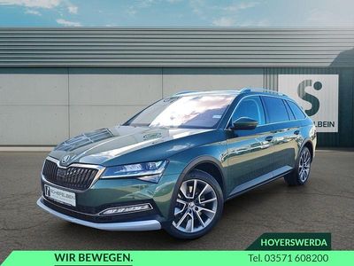 Gebraucht Skoda Superb Scout 4x4 272 PS (200 kW) 2020 Emeraldgrün metallic Kombi