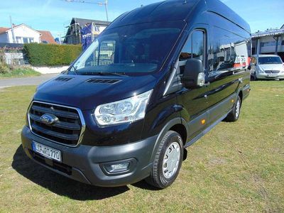 Gebraucht Ford Transit Trend 185 PS (136 kW) 2021 Obsidianschwarz metallic Van / Kleinbus