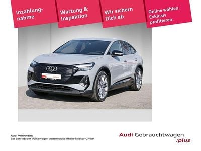 Gebraucht Audi Q4 Sportback e-tron S-Line 150 kW (204 PS) 2023 Grau SUV