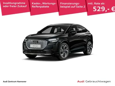Gebraucht Audi Q4 e-tron 219 kW (299 PS) 2023 0e mythosschwarz metallic SUV