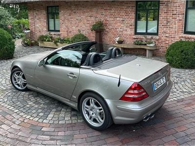Usata Mercedes SLK32 AMG AMG 356 CV (261 kW) 2003 Argento Cabrio