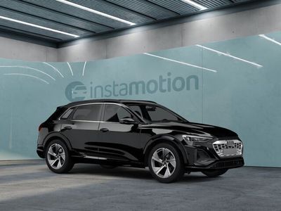 Gebraucht Audi Q8 e-tron S-Line 300 kW (408 PS) 2024 Schwarz SUV