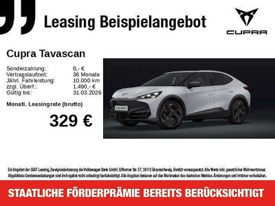 Neu Cupra Tavascan VZ 250 kW (340 PS) 2026 "white" silber SUV