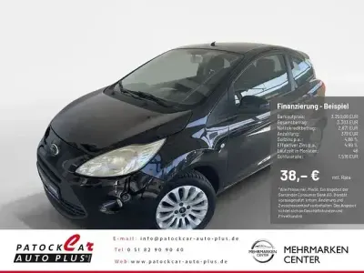 Second-hand Ford Ka Titanium 69 CP (50 kW) 2009 Negru Hatchback