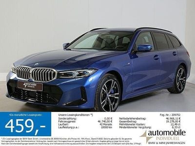 Portimao blau met. Gebraucht 2024 BMW 330e M Sport Kombi | 46.720 € (Guter Preis)