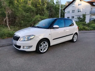 Brugt Skoda Fabia SportLine 90 HK (66 kW) 2010 Hvid Sedan