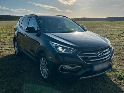 Brugt Hyundai Santa Fe Premium 200 HK (147 kW) 2016 Sort SUV