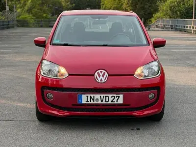 Gebraucht VW up! move up! 60 PS (44 kW) 2012 Rot Kleinwagen