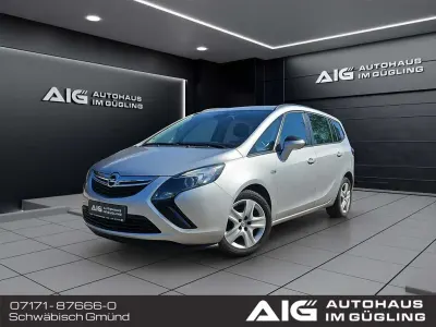 Gebraucht Opel Zafira Tourer Edition 150 PS (110 kW) 2012 Grau Van / Kleinbus