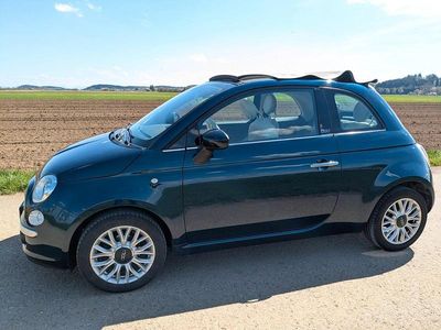 Usata Fiat 500C 69 CV (50 kW) 2015 Blu Cabrio