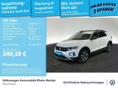 Gebraucht VW T-Roc Goal 150 PS (110 kW) 2025 Pure white SUV
