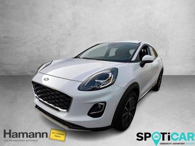 Weiss Gebraucht 2023 Ford Puma Titanium Limousine | 20.990 € (Fairer Preis)