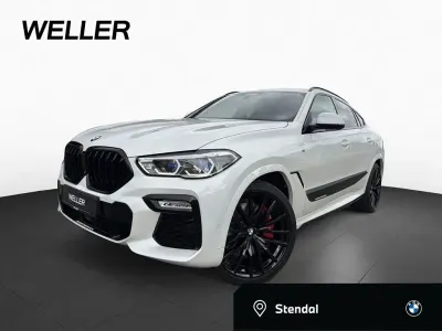 Gebraucht BMW X6 M50 Shadowline 530 PS (389 kW) 2021 Mineralweiß metallic (weiß) SUV